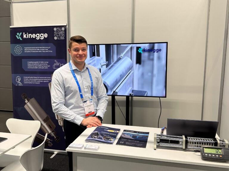 Kinegge Unveils Breakthrough Actuator Solutions for Humanoid Robots at ERF 2026