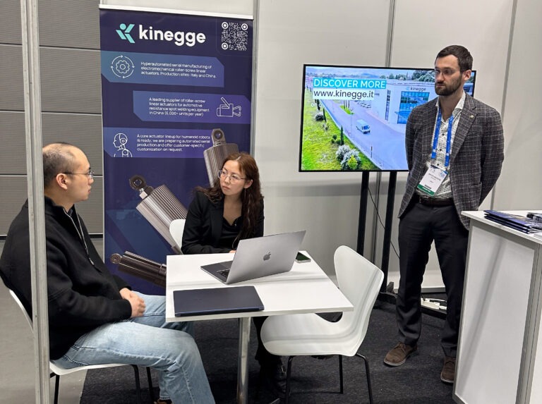 Kinegge Unveils Breakthrough Actuator Solutions for Humanoid Robots at ERF 2026